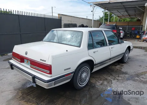 1990 Buick Lesabre Custom from USA, damaged, VIN 1G4HP54C8LH424396